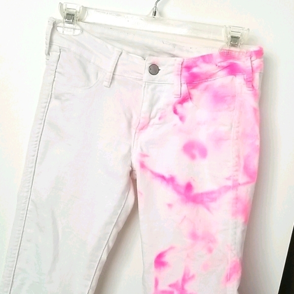 Pink tie dye jeans - Picture 4 of 11